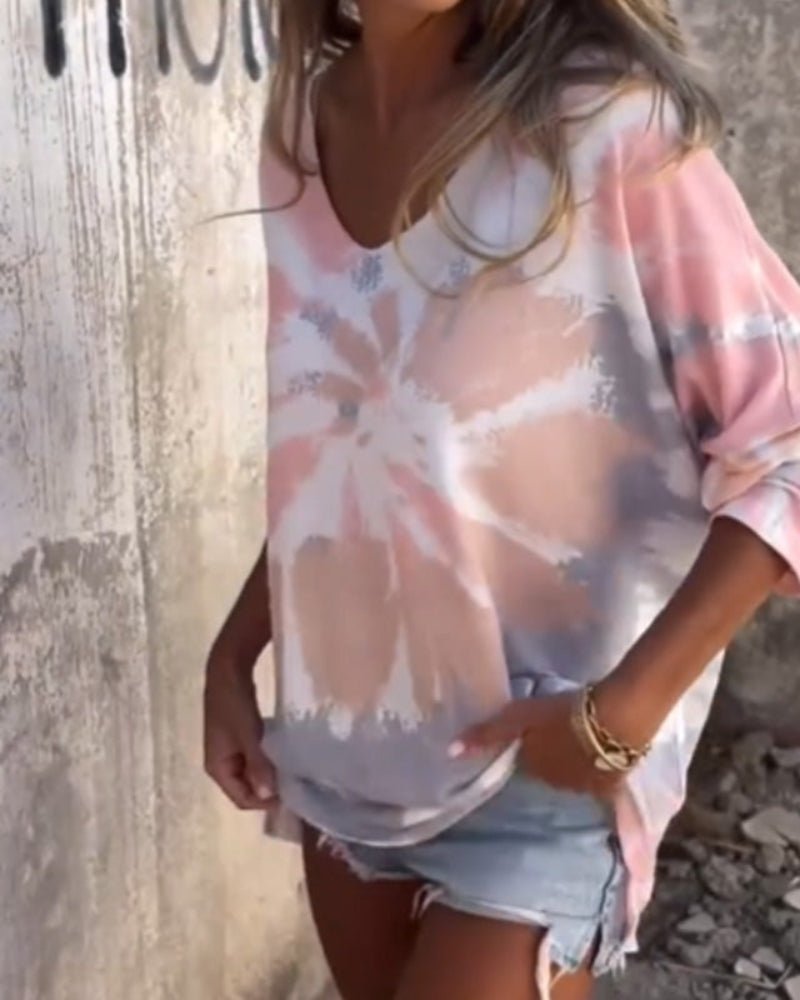 Ariella - Stylish Oversized Shirt - T-shirt - Flaro