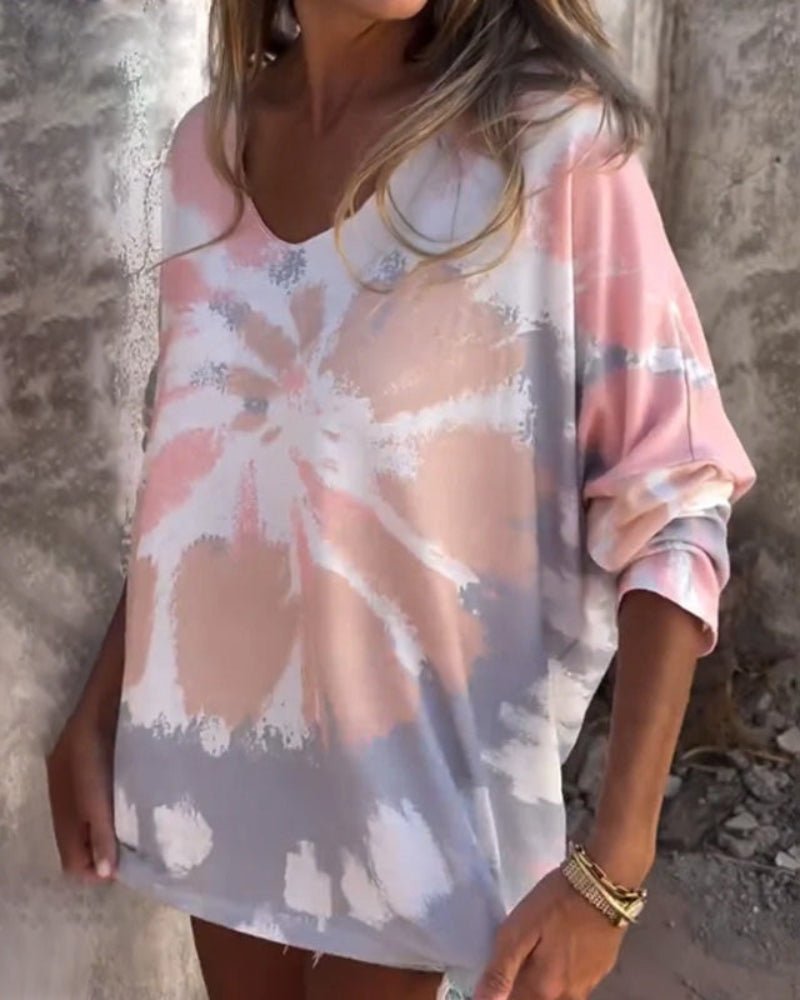 Ariella - Stylish Oversized Shirt - T-shirt - Flaro