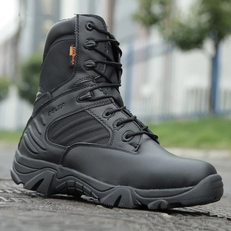 Atlas 2.0 - Indestructible Tactical Boots for Men - Black - 4.5