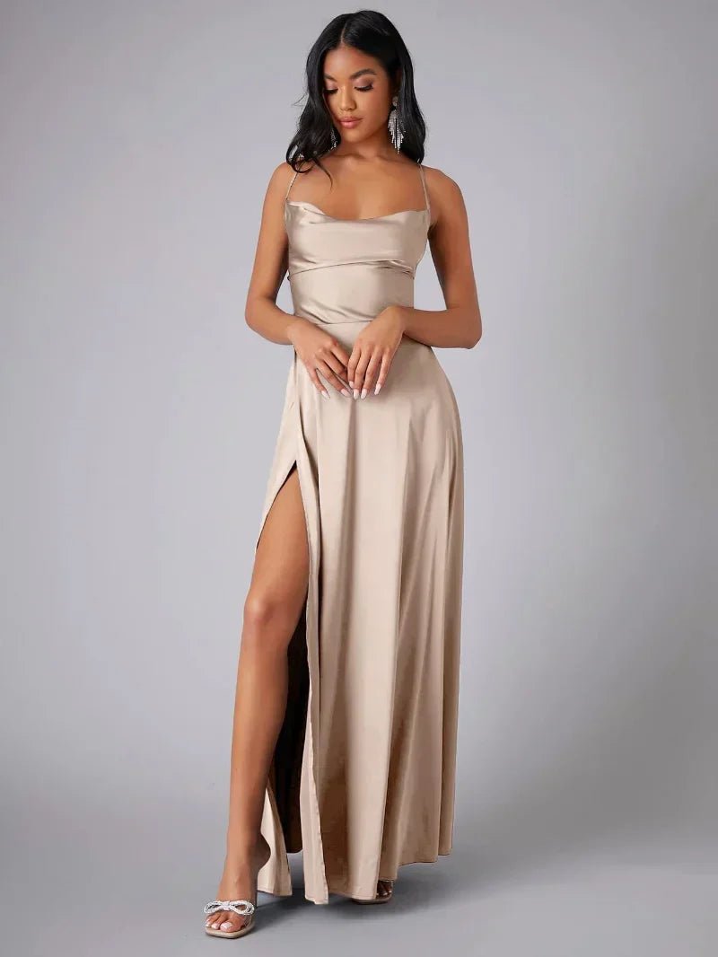 Aurelia – Elegant Maxi Dress - Maxidress - Flaro