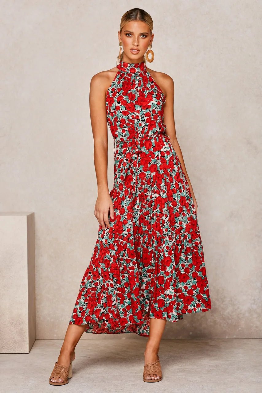 Clara – Polka - Dot Casual Summer Dress - Dresses - Flaro