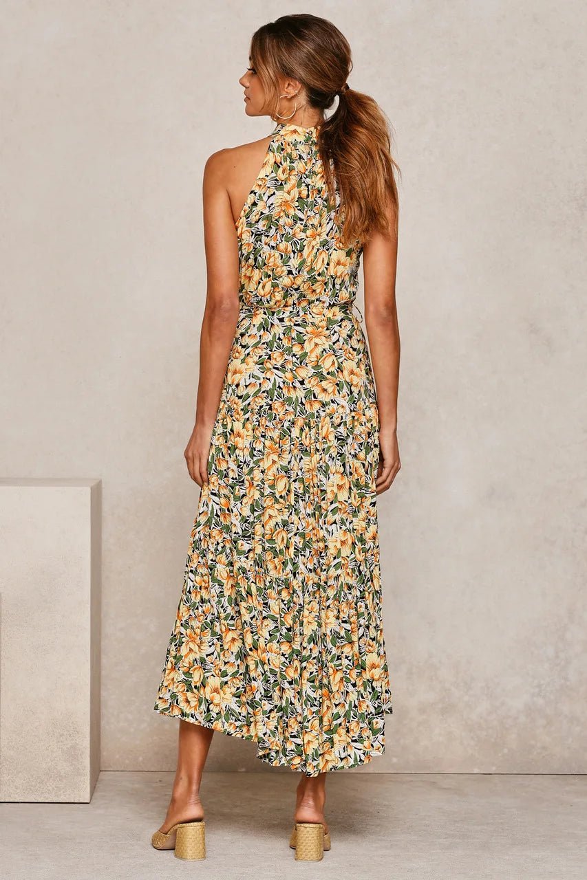 Clara – Polka - Dot Casual Summer Dress - Dresses - Flaro