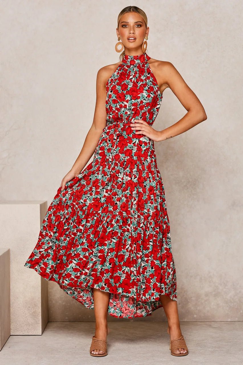 Clara – Polka - Dot Casual Summer Dress - Dresses - Flaro