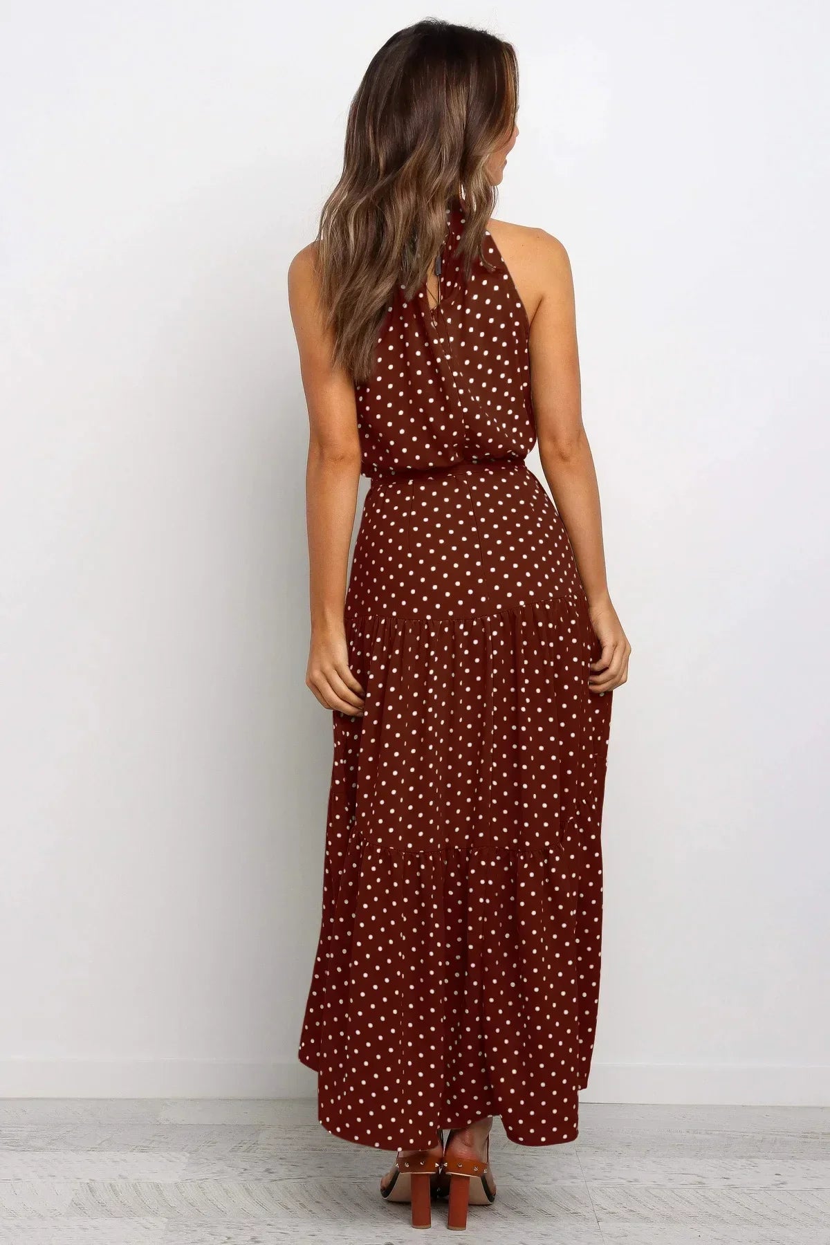 Clara – Polka - Dot Casual Summer Dress - Dresses - Flaro