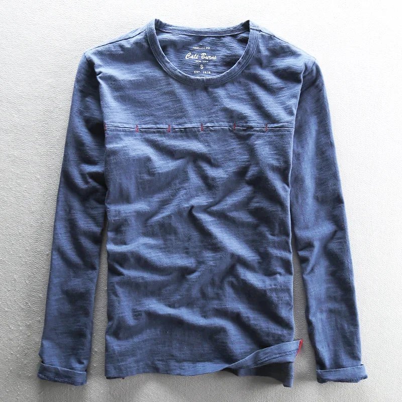 Dominique – Elegant Oversized Shirt - Blue - S