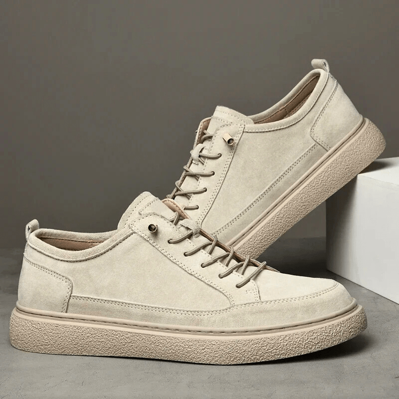 Elias – Elegant Suede Sneakers - Sneakers - Flaro