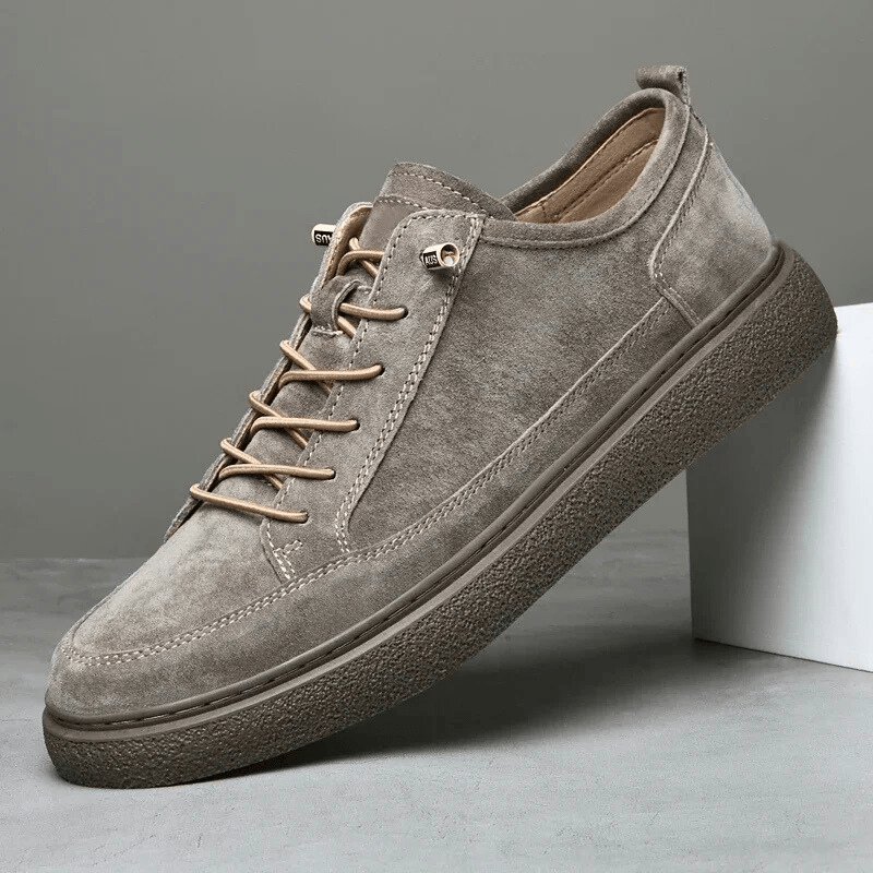 Elias – Elegant Suede Sneakers - Sneakers - Flaro