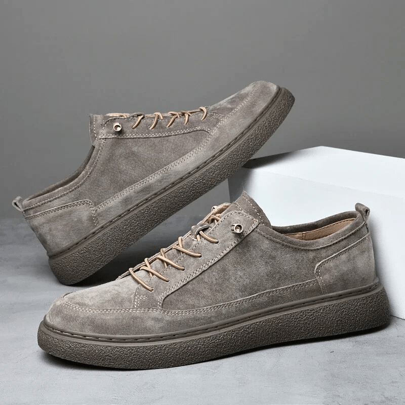 Elias – Elegant Suede Sneakers - Sneakers - Flaro