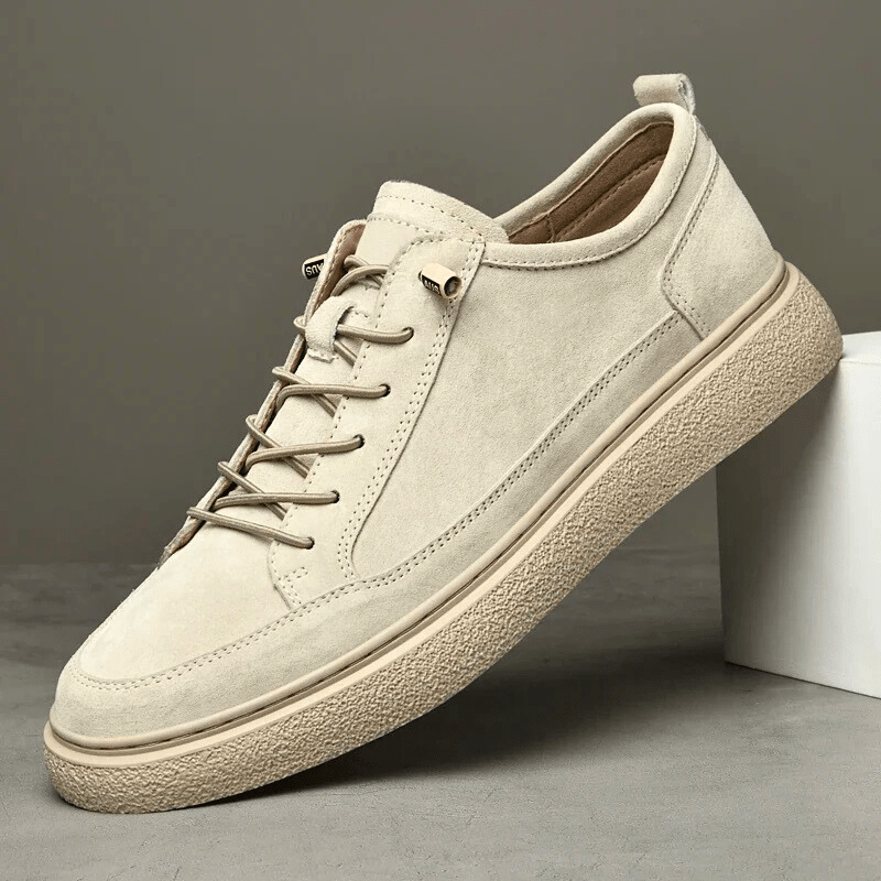 Elias – Elegant Suede Sneakers - Sneakers - Flaro