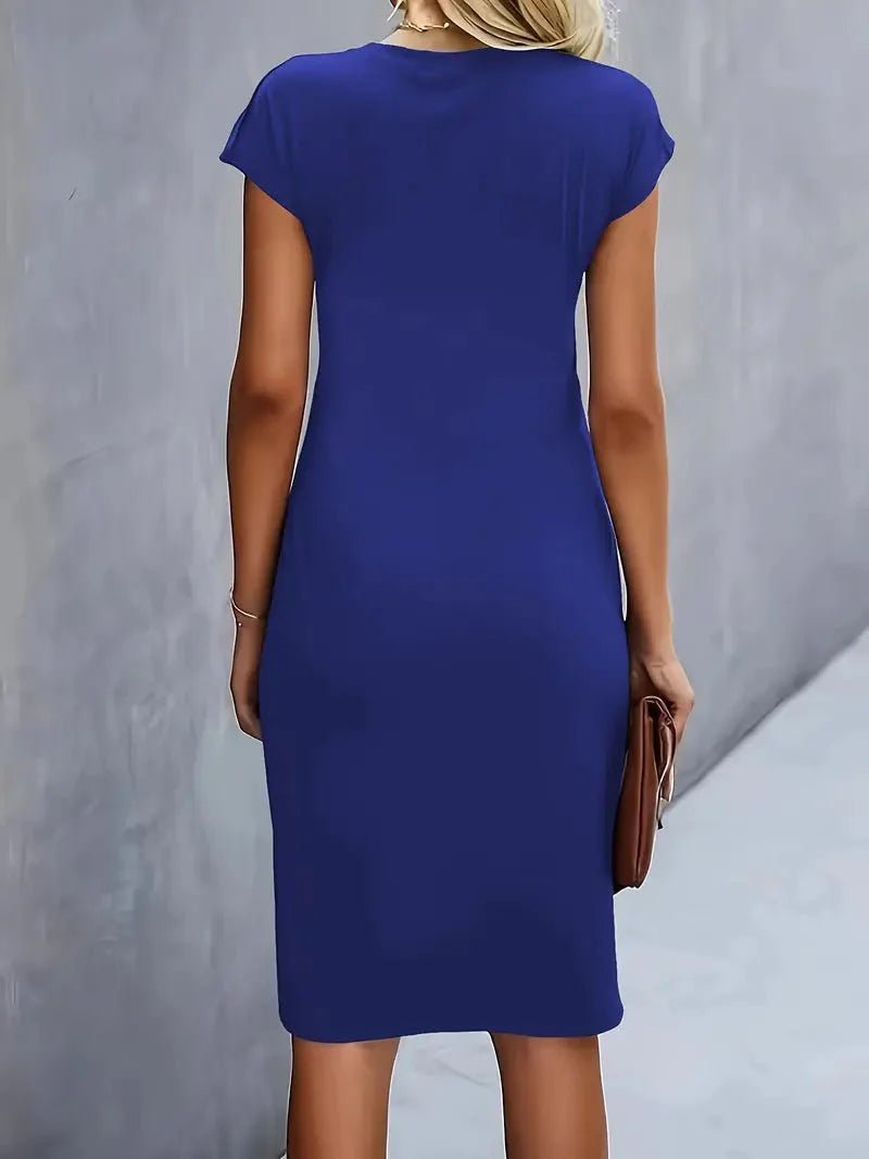 Elina – Elegant Midi Dress - Dress - Flaro