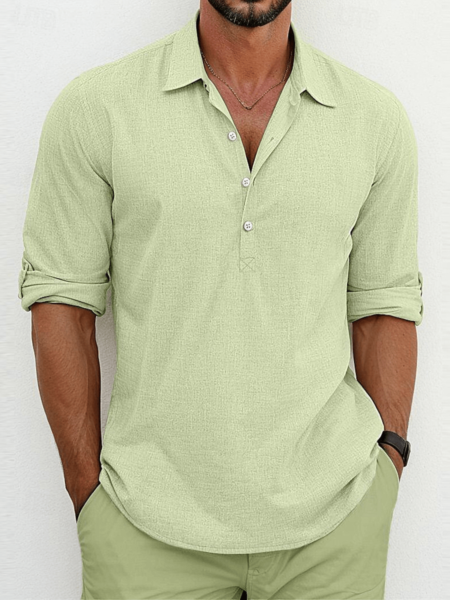 Henry – Stylish Shirt - Green - S