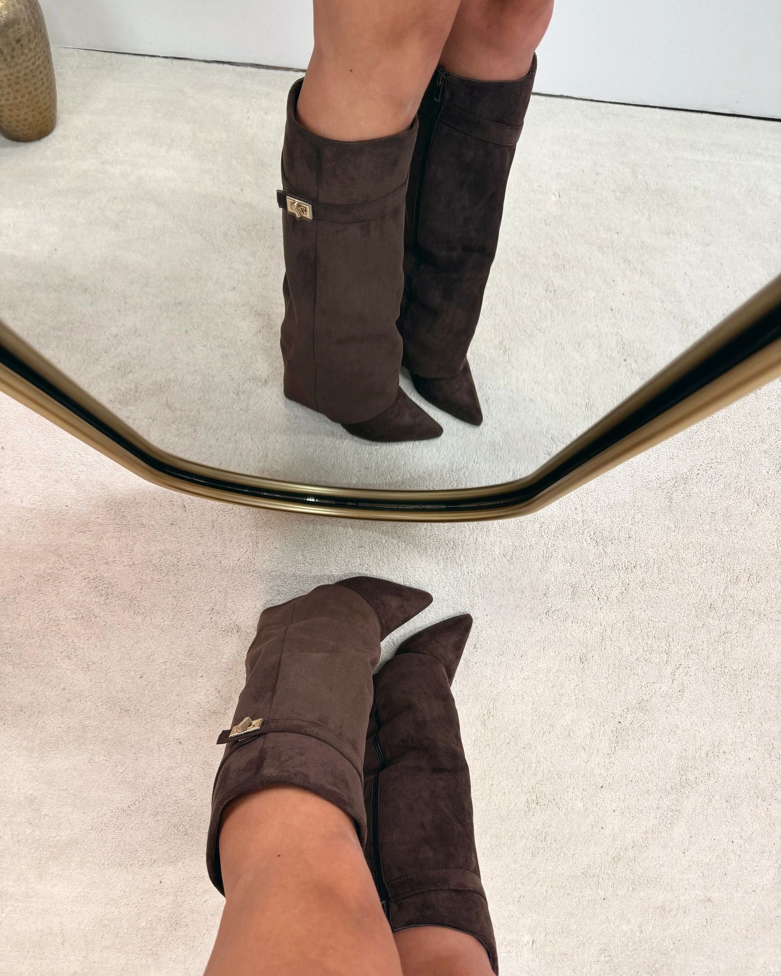 Lisa Luxurious Boots – Elegant Ladies' Boots - Brown - 3