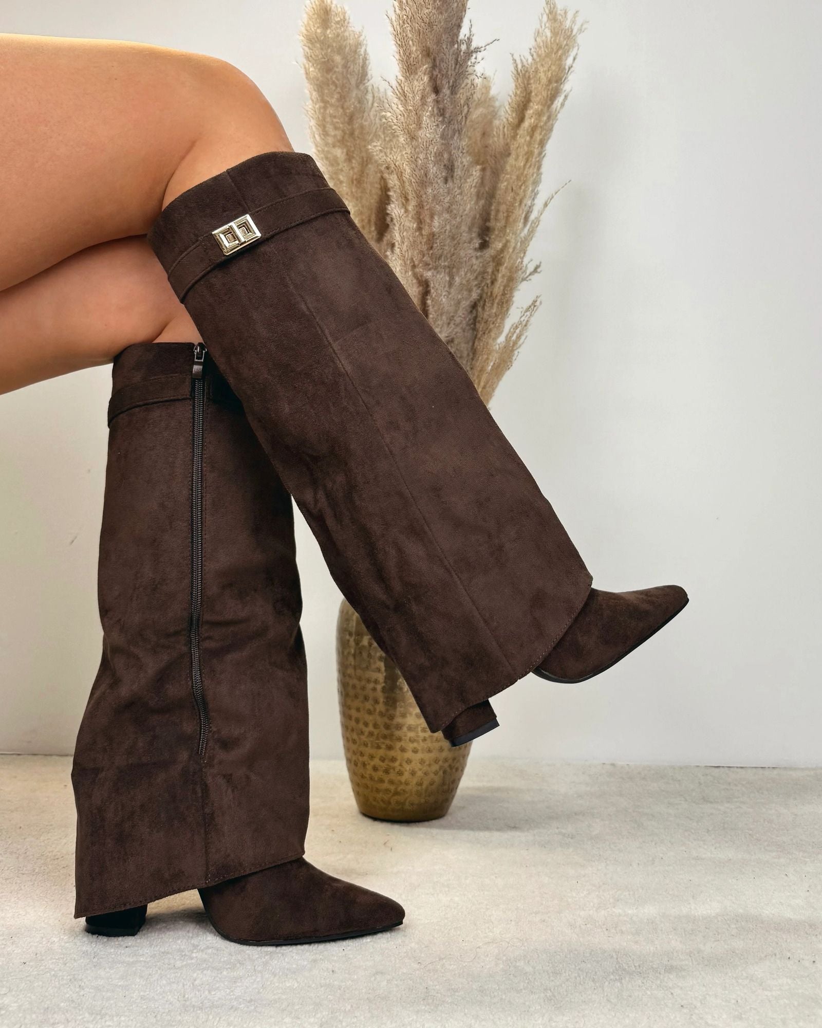 Lisa Luxurious Boots – Elegant Ladies' Boots - Brown - 3