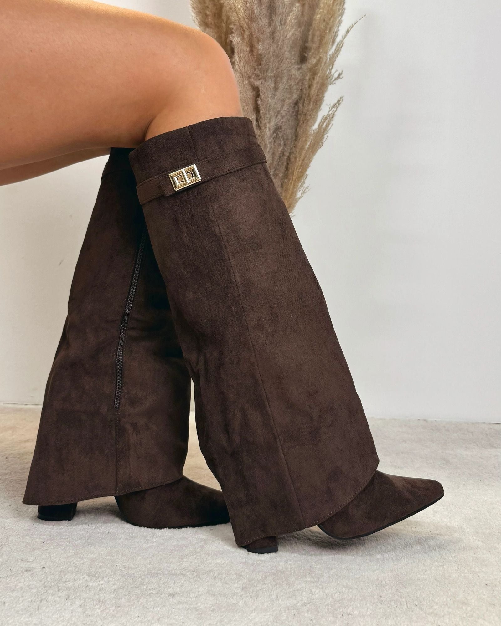Lisa Luxurious Boots – Elegant Ladies' Boots - Brown - 3