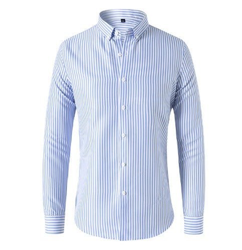 Lucas - Striped Summer Shirt for Men, Trendy and Comfortable - Shirt - Flaro