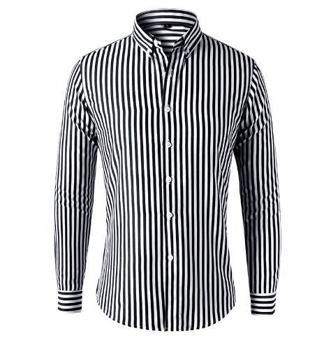 Lucas - Striped Summer Shirt for Men, Trendy and Comfortable - Shirt - Flaro