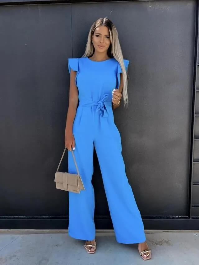 Marnie – Stylish Relaxed Fit Jumpsuit - Jumpsuit - Flaro