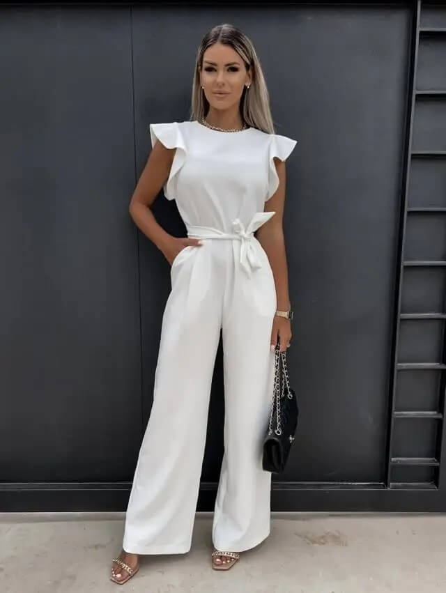 Marnie – Stylish Relaxed Fit Jumpsuit - Jumpsuit - Flaro