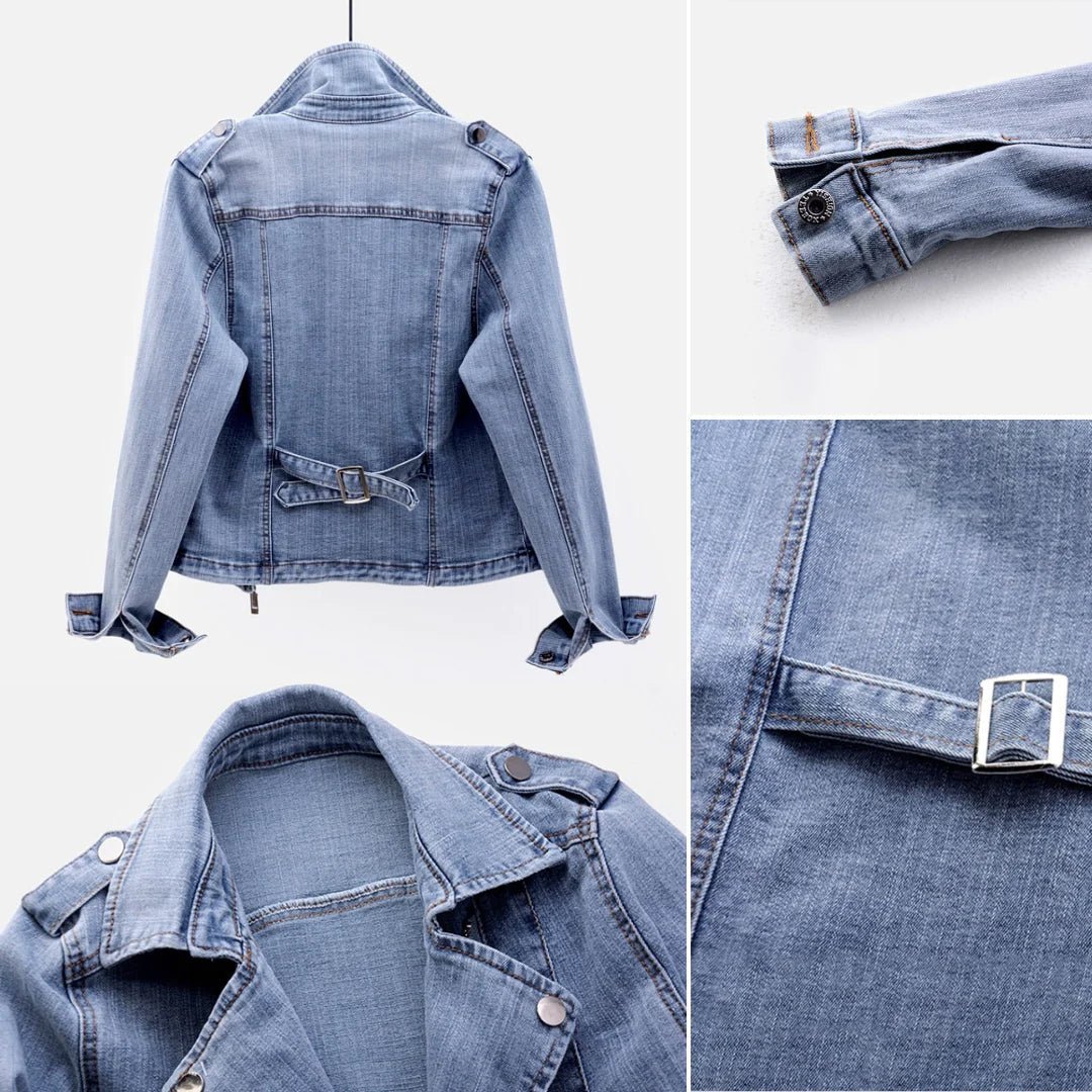 Mathilda – Stylish Denim Jacket - Jacket - Flaro