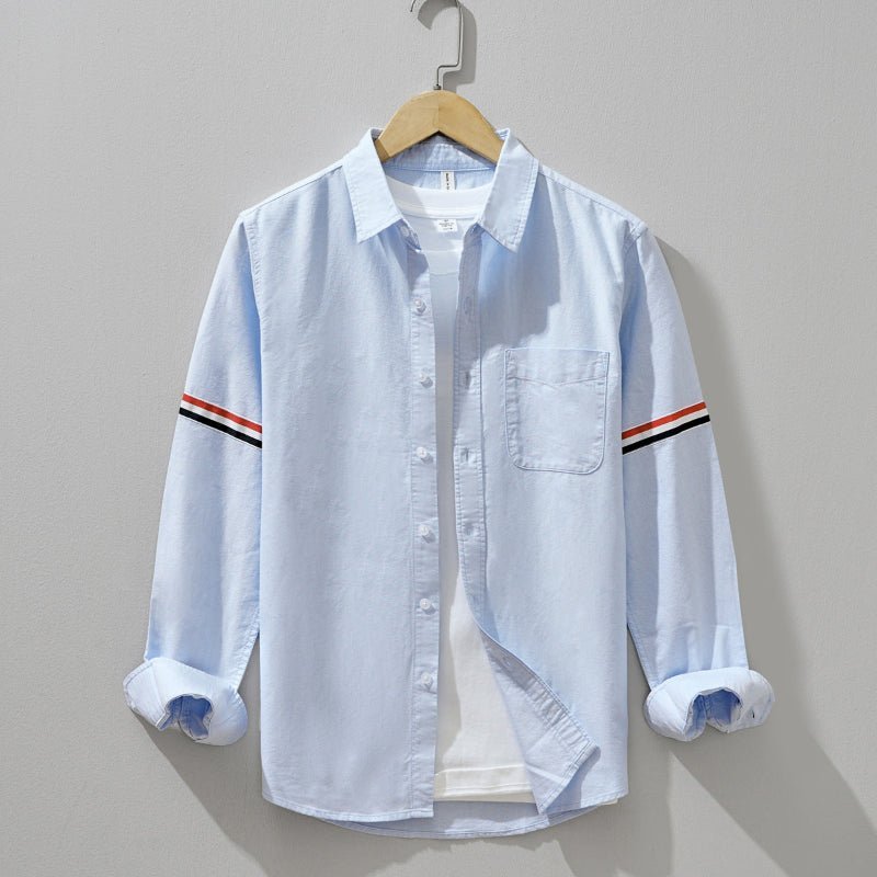 Matteo – Elegant Shirt in Slim Fit - Sky Blue - XS