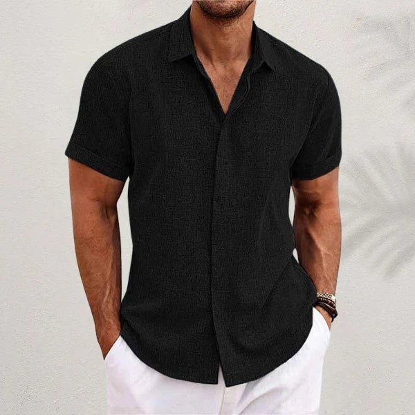Matteo – Stylish Short - Sleeve Shirt - Polo shirt - Flaro