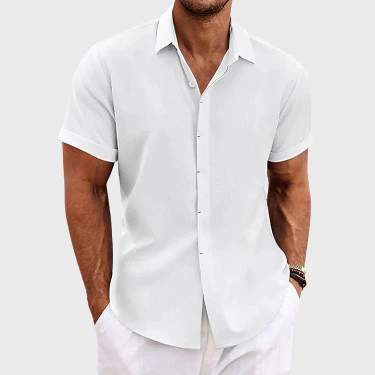 Matteo – Stylish Short - Sleeve Shirt - Polo shirt - Flaro