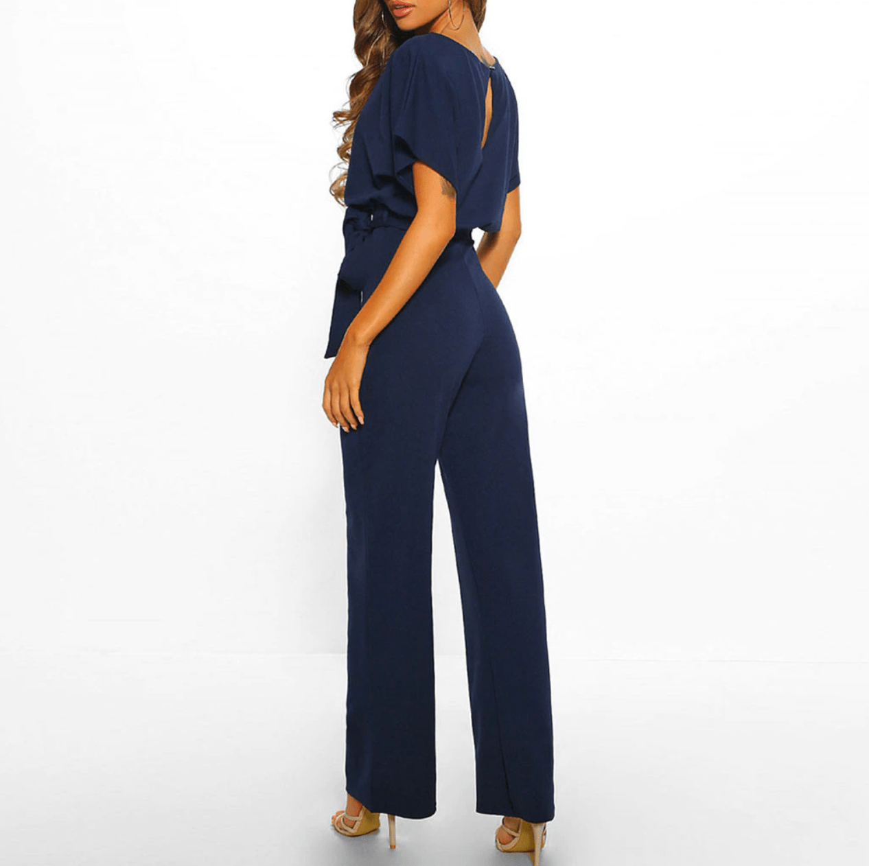 Noelia – Stylish Relaxed Fit Jumpsuit - Jumpsuit - Flaro
