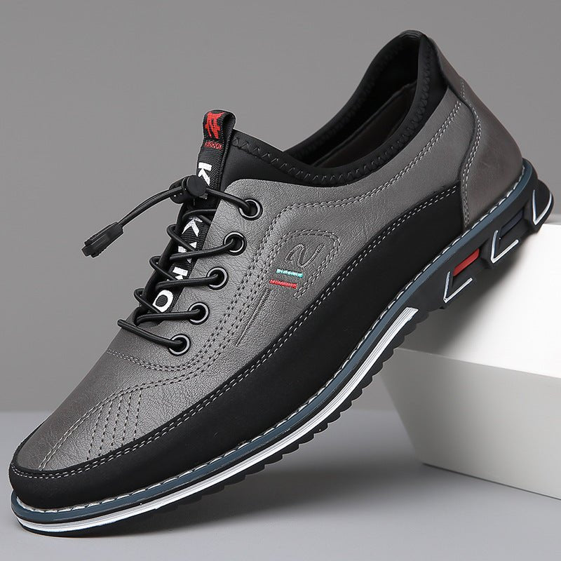Theodor – Elegant Oxford Shoes - Grey - 5