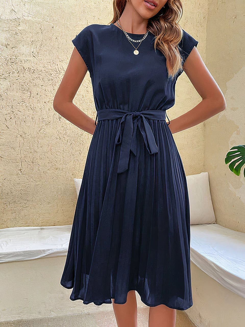 Zaira – Elegant Summer Dress - Dress - Flaro