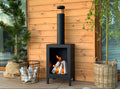 Biofireplace freestanding Kozen black matte