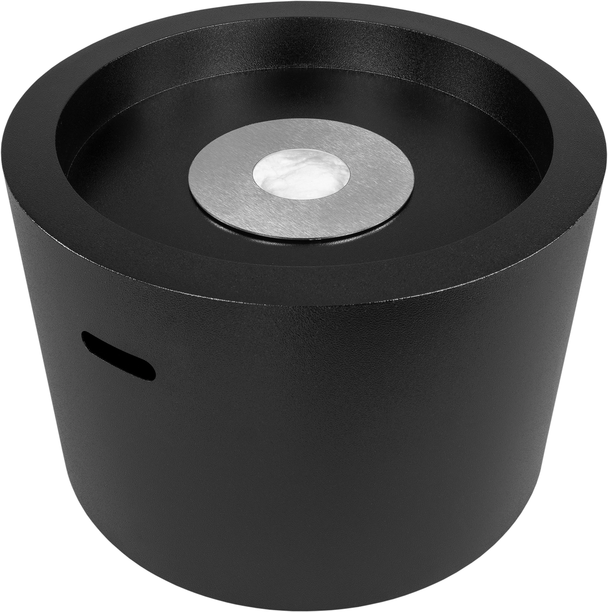 Biofireplace freestanding Moon black matte