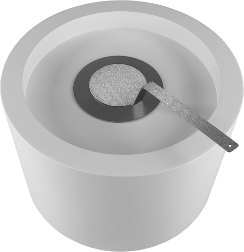 Biofireplace freestanding Moon white matte