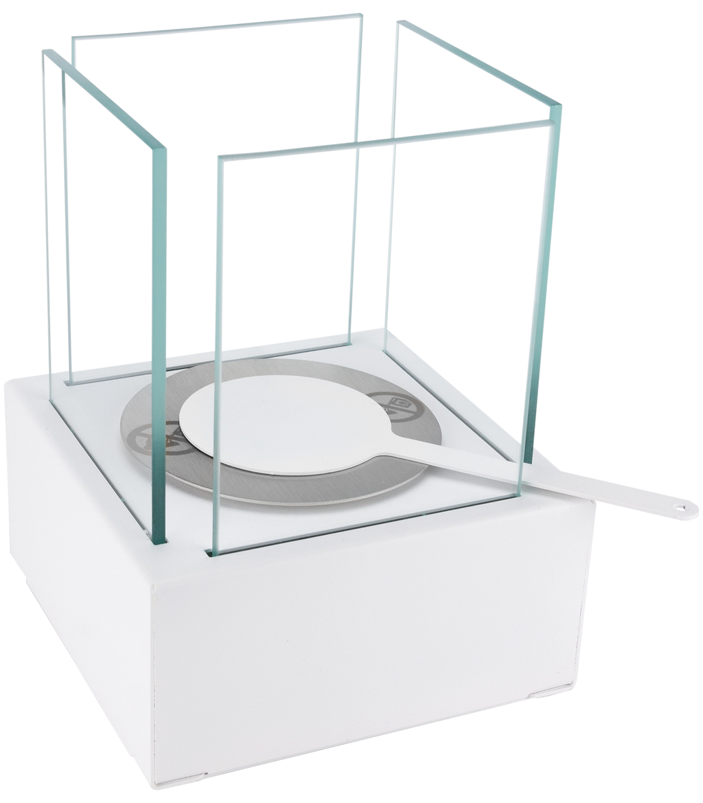 Biofireplace freestanding Smart white structural matte