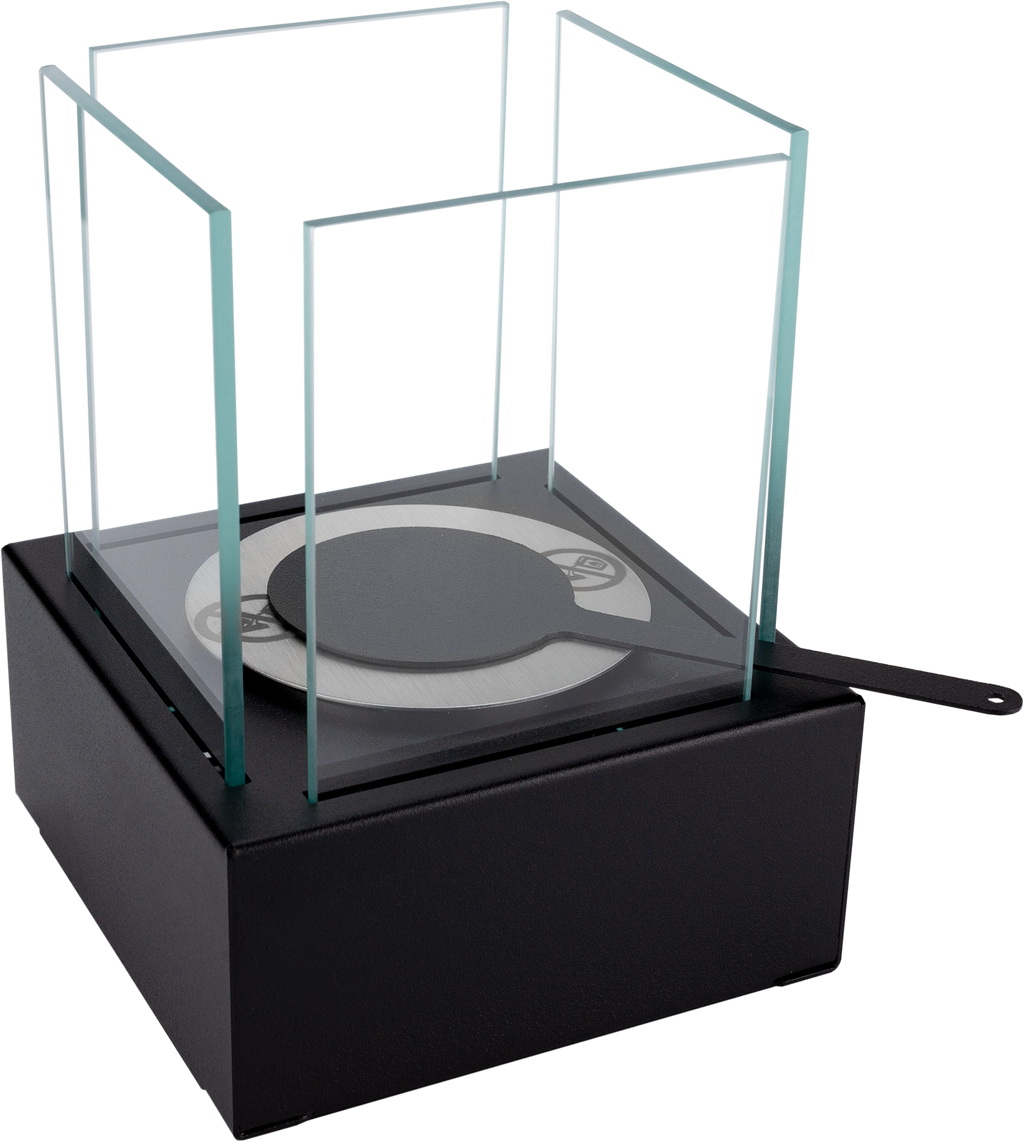 Biofireplace freestanding Smart black structural matte
