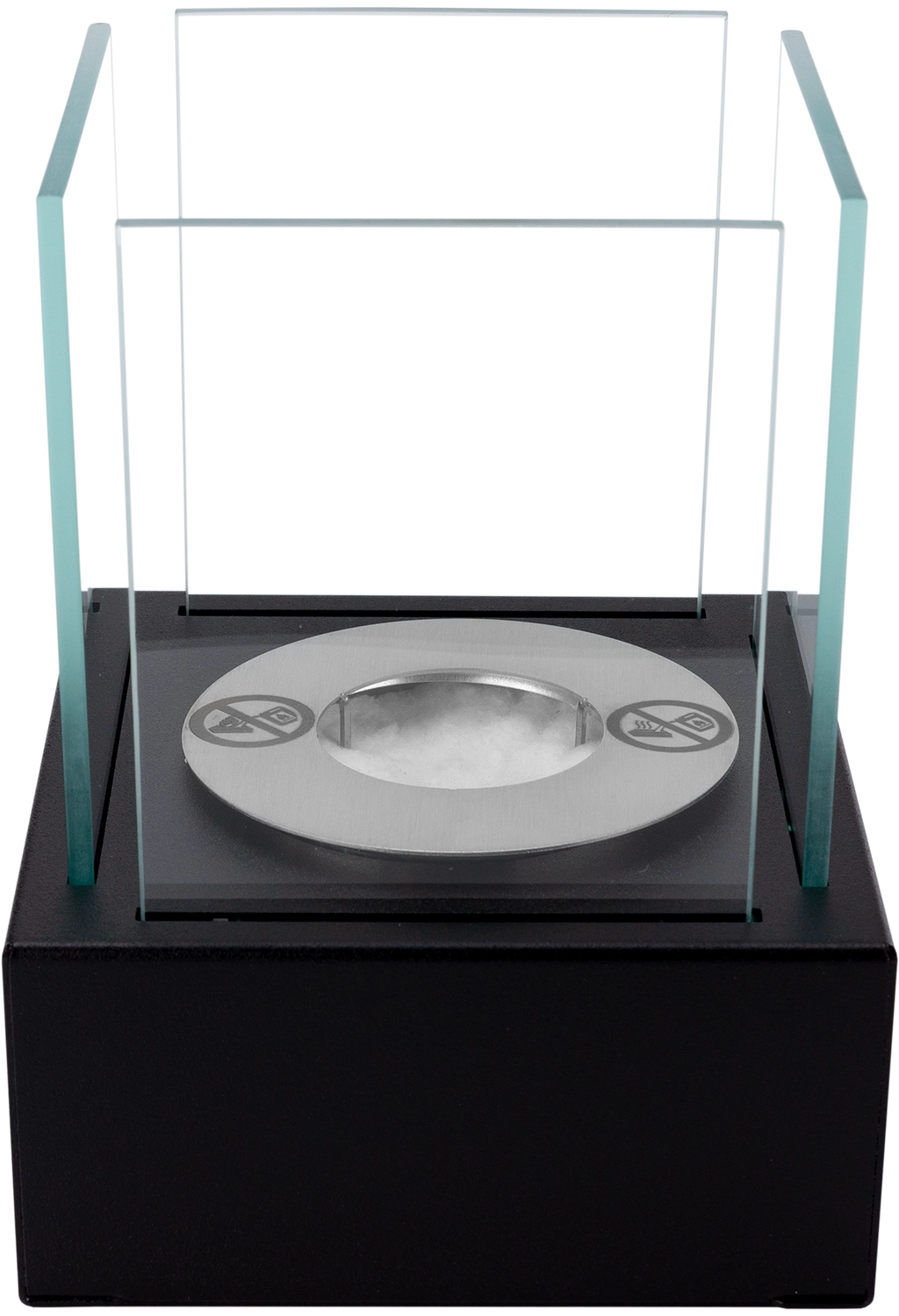 Biofireplace freestanding Smart black structural matte