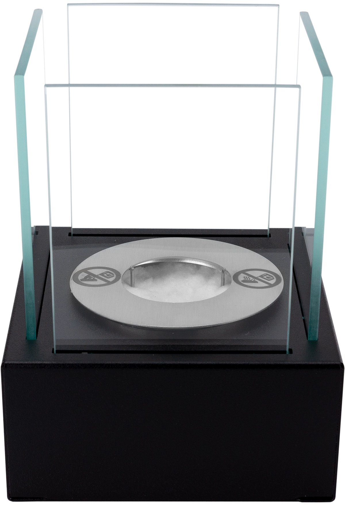 Biofireplace freestanding Smart black structural matte