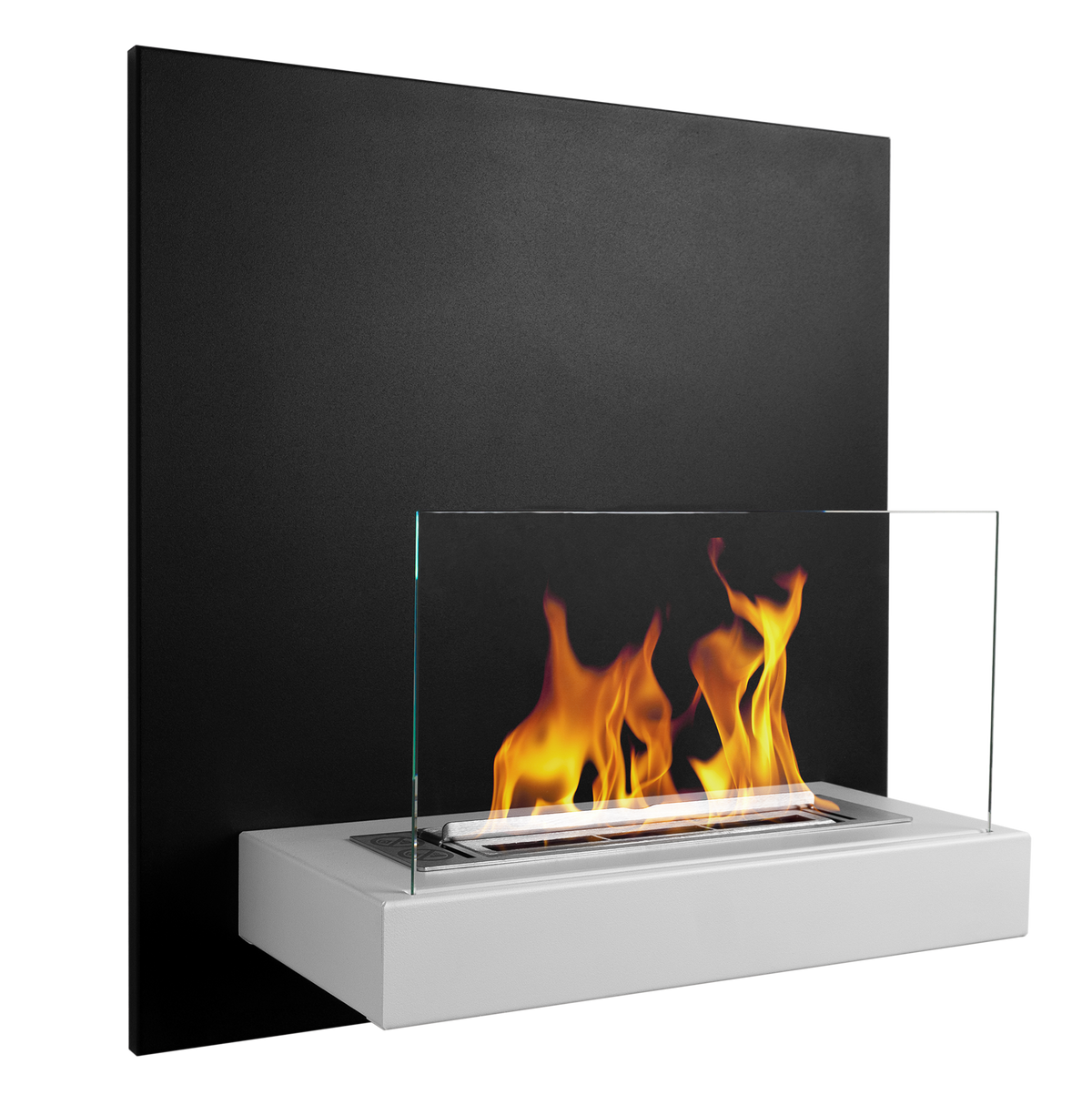 Hanging Bio Fireplace Board Black and White