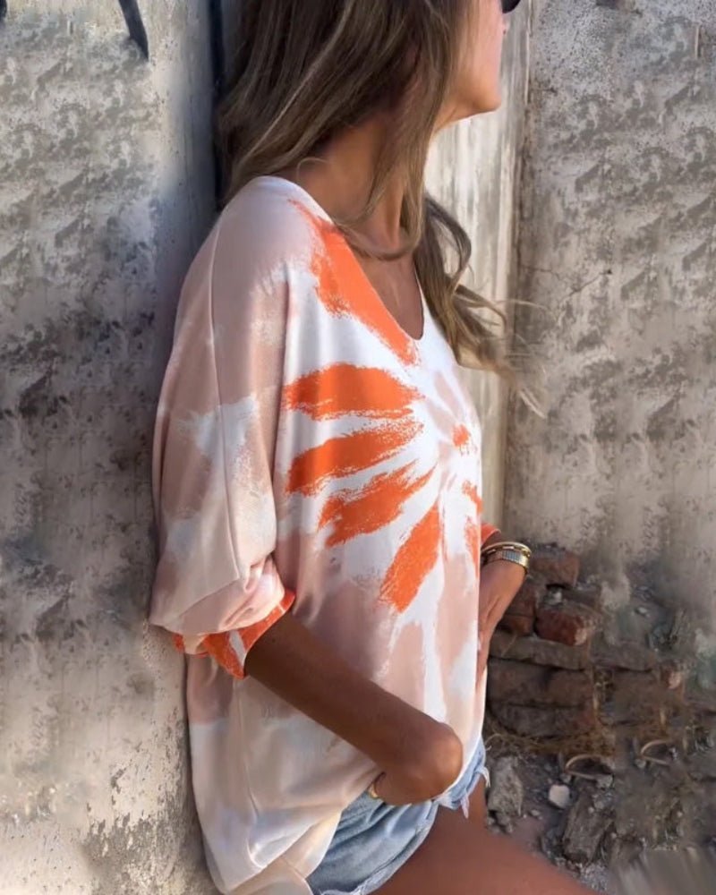 Ariella - Stylish Oversized Shirt - T-shirt - Flaro