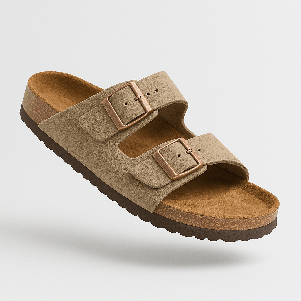 Charlie – Elegant Suede Sandals for Men and Women - Sandals - Flaro