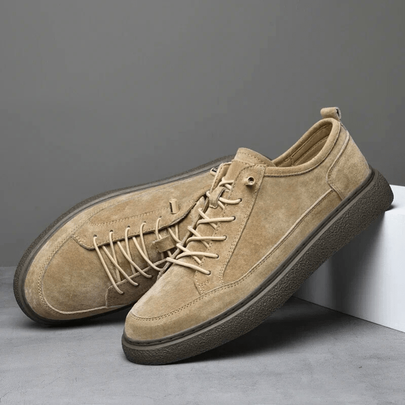 Elias – Elegant Suede Sneakers - Sneakers - Flaro