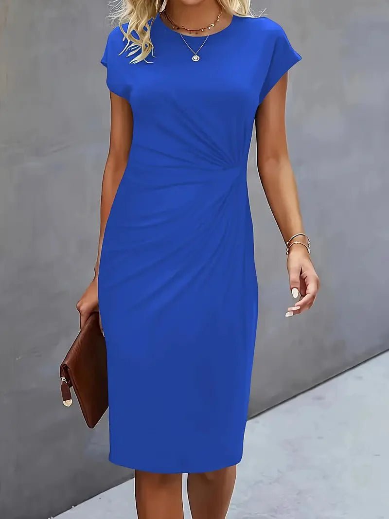 Elina – Elegant Midi Dress - Dress - Flaro