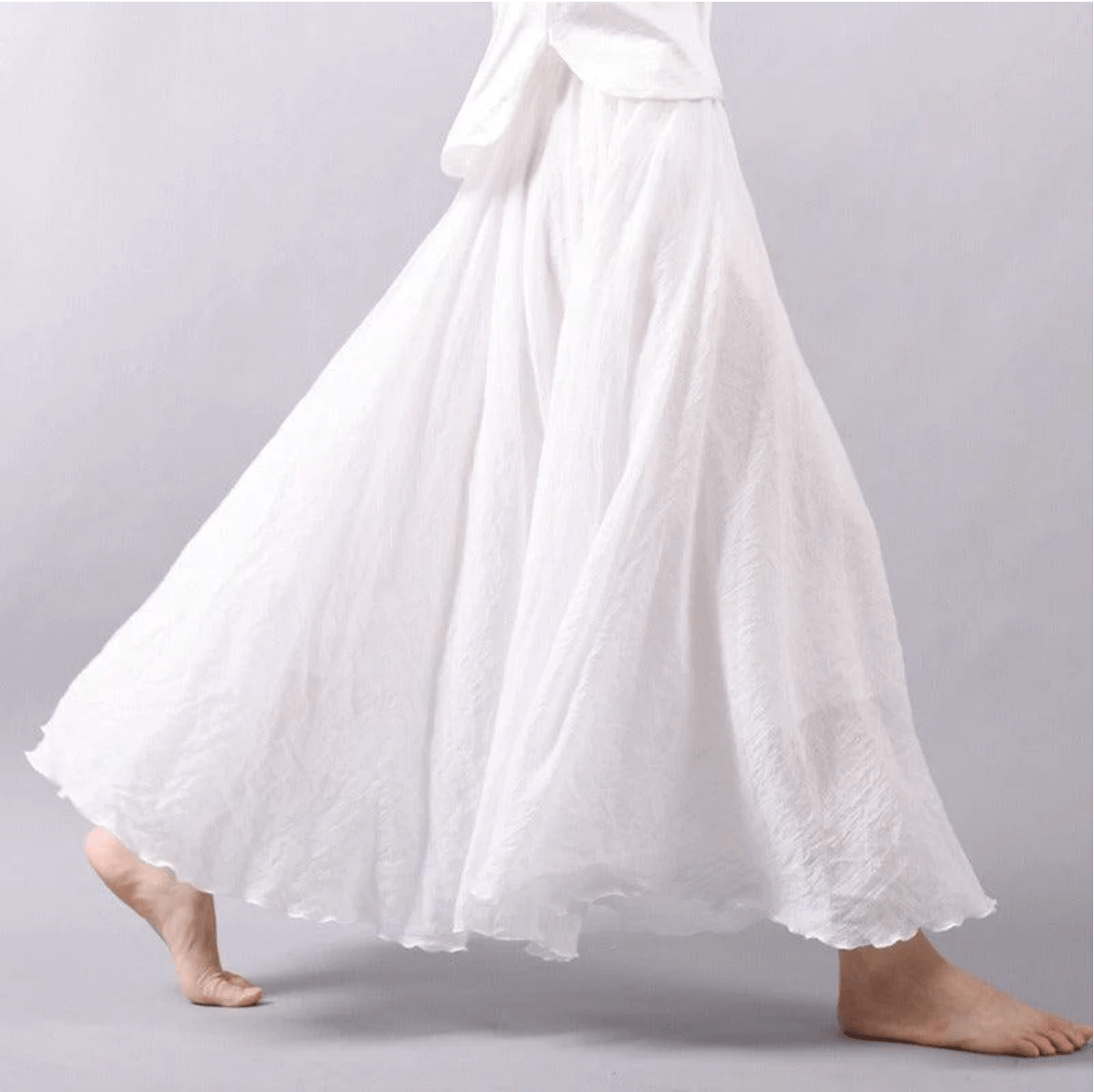 Hannelore – Stylish Skirt in Timeless Design - White - XS