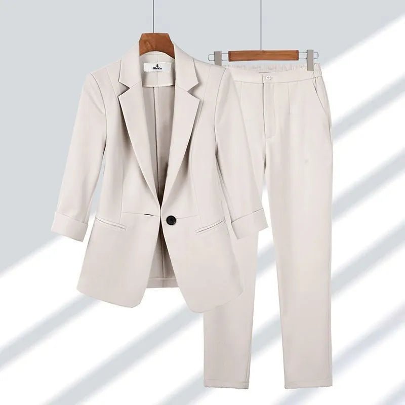 Lenia – Stylish Ladies Two - Piece Set - Suits - Flaro