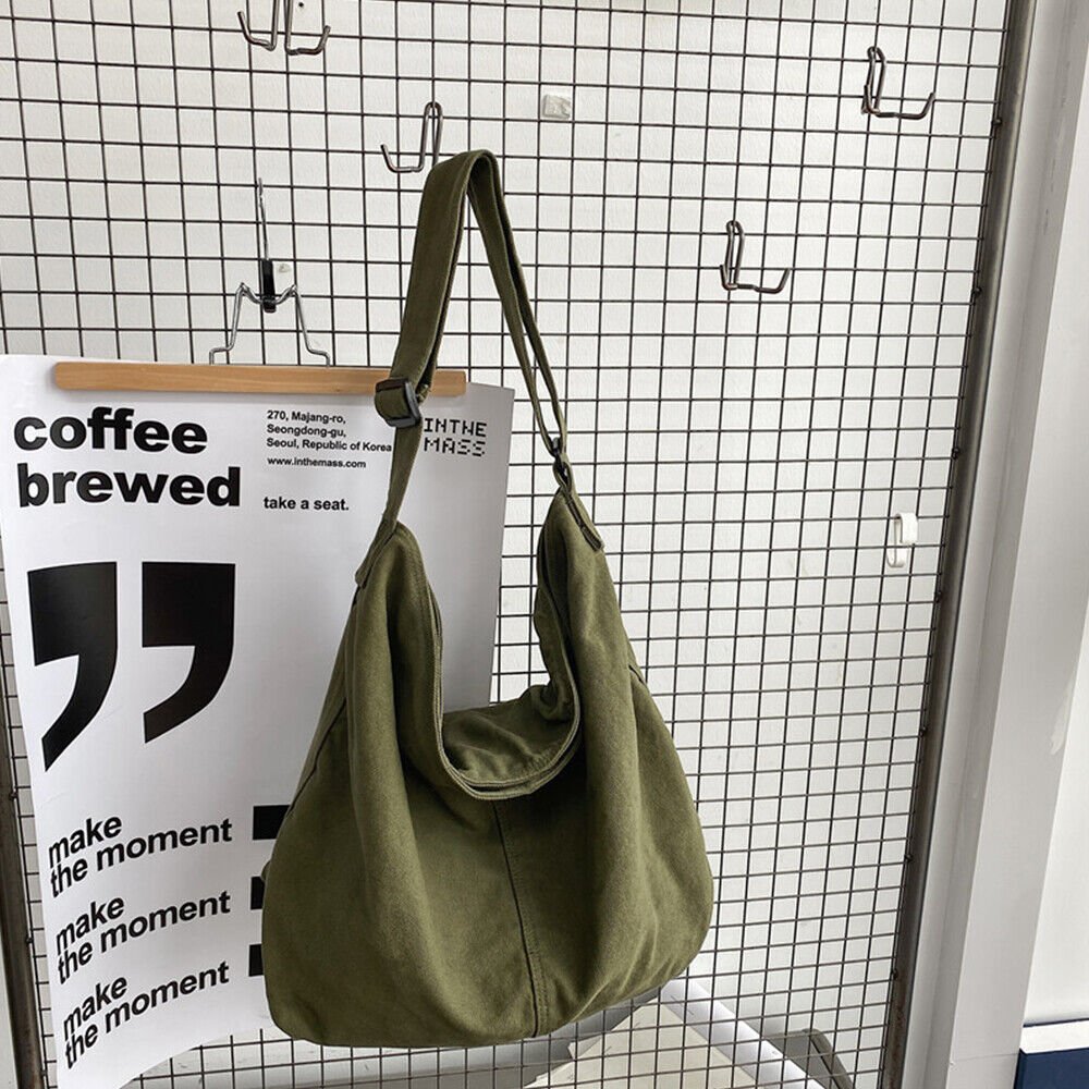 Leonie – Stylish Canvas Shoulder Bag - Handbag - Flaro
