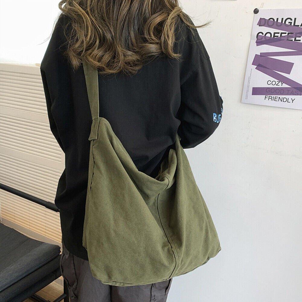 Leonie – Stylish Canvas Shoulder Bag - Handbag - Flaro