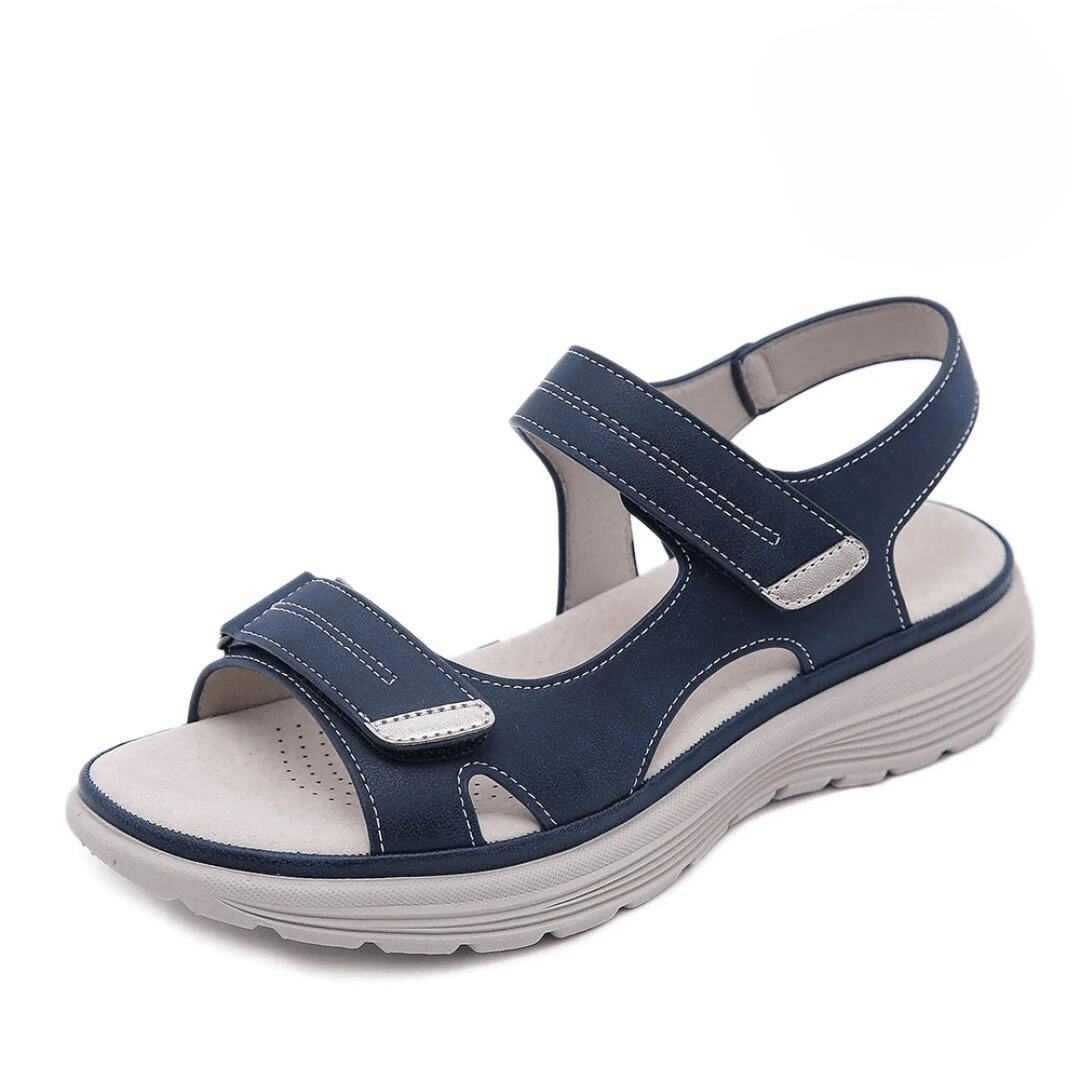 Liesel – Stylish Orthopaedic Sandals - Blue - 3.5