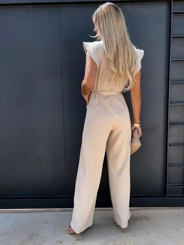 Marnie – Stylish Relaxed Fit Jumpsuit - Jumpsuit - Flaro