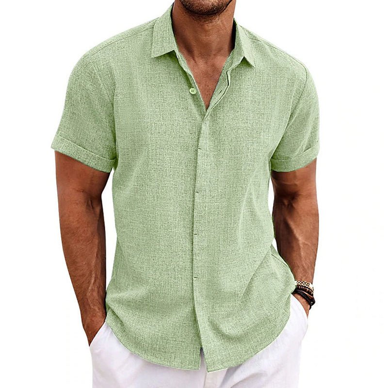 Matteo – Stylish Short - Sleeve Shirt - Polo shirt - Flaro