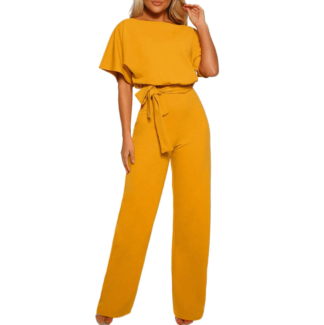 Noelia – Stylish Relaxed Fit Jumpsuit - Jumpsuit - Flaro