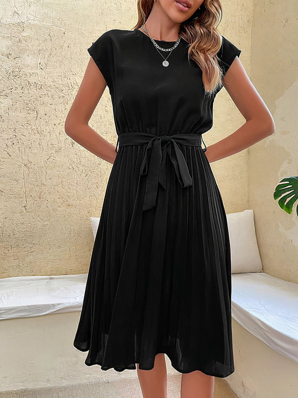Zaira – Elegant Summer Dress - Dress - Flaro